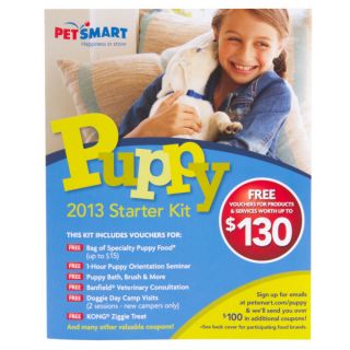 ® Puppy 2013 Starter Kit   New Puppy Center   Dog