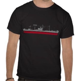 US Navy   USS Tracer AGR 15   Color Silhouette T Shirts