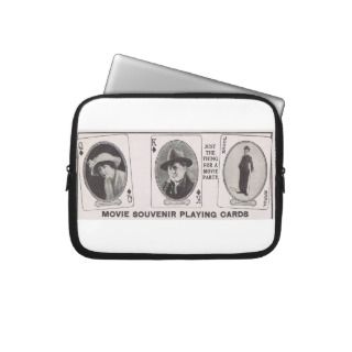 Charlie Chaplin 1917 Joker card electronics bag Laptop Sleeve