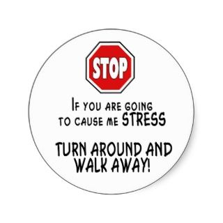 Stop Stress Stickers