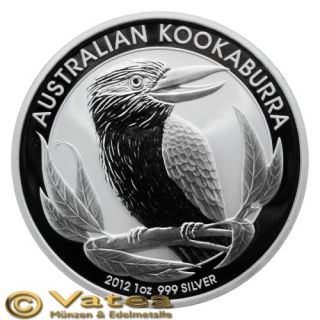 Australien 1 AUD Kookaburra 2012 1 Unze oz Silber Neu