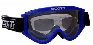 Crossbrille für Brillenträger Scott 87 OTG blau NEU