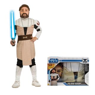 Kinder Kostüm Obi Wan Kenobi Box Set, Gr. L