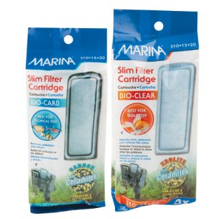 Marina Slim Filter Cartridges   Filter Media   Fish