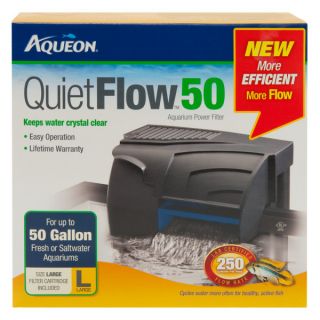 Fish Sale Aqueon Power Filter QuietFlow 50