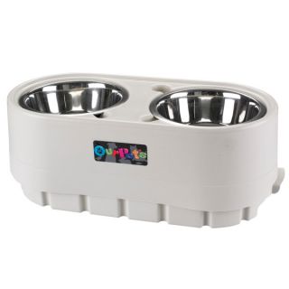 Adjustable Storage Feeder from Our Pet's Company for Dogs   Elevated   Bowls & Feeding Accessories