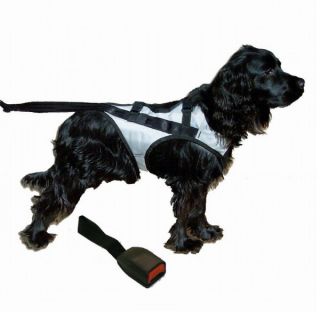 Boutique Dog Snoozer Pet Safety Harness w/ Adapter
