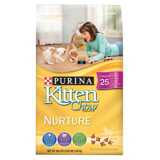 Purina Kitten Chow brand Kitten Food NURTURING FORMULA   3.15 lb