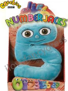 NUMBERJACKS 10 INCH BOXED SOFT TOY NUMBER JACK FIVE 5