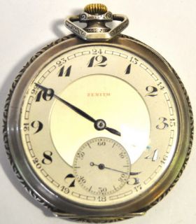 Zenith Grand Prix Paris 1900 Echt 800 Silber