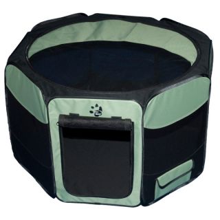 Dog Gates & Exercise Pens Pet Gear Travel Lite Octagon Soft Sided Pet Pen with Removable Top