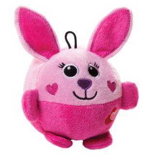 Luv A Pet Ball Body w/Heart Dog Toy   Bunny
