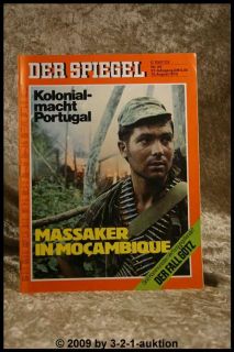 Spiegel 33/73 13.8.1973 Massaker in Mocambique