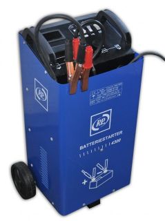 Batterieladegerät Batterielader 12/24V Starthilfe 400A Mobile