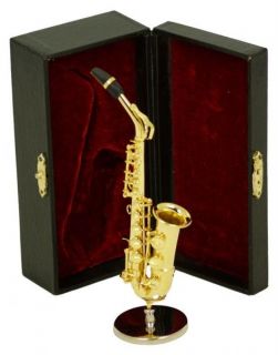 Exclusive Miniatur Saxophon für Musiker Musikinstrument