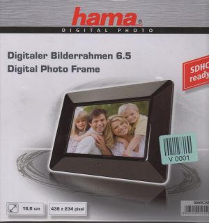Hama Digitaler Bilderrahmen Zero, 16,6 cm (6,5), neu