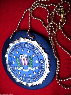 FBI Badge Holder Police Polizei Abzeichen US Marke Dienstmarke Uniform