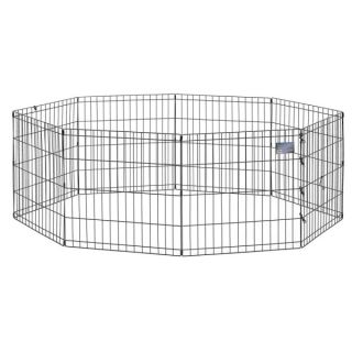 Dog Gates & Exercise Pens Midwest Black Exercise Pen Without Door   24