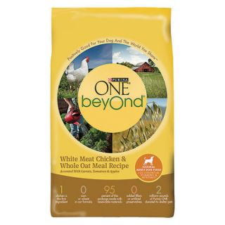 Purina ONE brand beyOnd™ White Meat Chicken & Whole Oatmeal Recipe Adult Premium Dog Food   Dry Food   Food