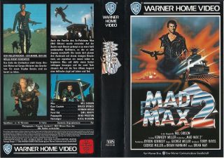 VHS) Mad Max II   Der Vollstrecker   Mel Gibson, Bruce Spence (FSK 18
