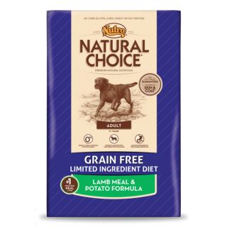 Nutro Natural Choice Grain Free Adult Natural Lamb Meal & Potato Formula Dog Food   Dry Food   Food