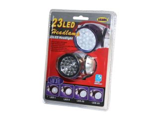 TECH Kopflampe Stirnlampe Taschenlampe Headlamp Sport Superhell 23 LED
