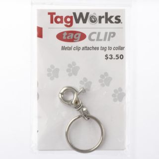 TagWorks Tag Clip   ID Tags   Collars, Harnesses & Leashes