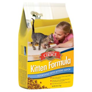 Grreat Choice Kitten Food   Food   Cat
