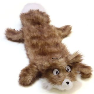 Plush Puppies Squeaker Mat Long Body Real Animal Fox Dog Toy   Toys   Dog