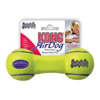 KONG® AirDog® Dumbbell Squeaker Tennis Dog Toy   Toys   Dog