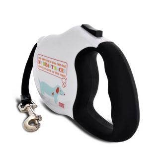 Dog Collars, Harnesses & Leashes Leashes 26 Bars & a Band My Heart Races Retractable Dog Leash
