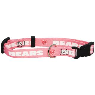Chicago Bears Pink Pet Collar   Team Shop   Dog