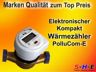 Sensus PolluCom E Qn 1,5 Kompakt Wärmemengenzähler