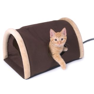 Outdoor Cat Houses  K&H Pet Kitty Camper with Heater