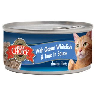 Grreat Choice Ocean Whitefish & Tuna Cat Food   Sale   Cat