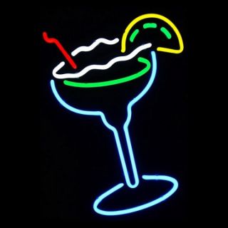 Margarita Cocktails Tequila Neonreklame Kult Werbung 80er Jahre Design