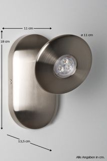 Wandleuchte Wandlampe Design Lampe Flurlampe LED 7,5 W