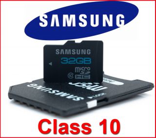 32 GB Sam sung Class 10 Micro SDHC Speicherkarte SD Adapter max 24MB s