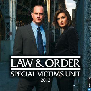 Law & Order SVU 2012 Wall Calendar NBC/Universal