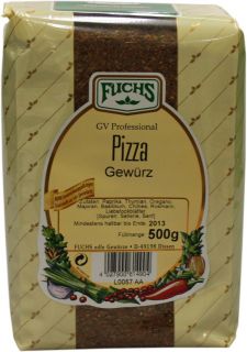 15,28€/1kg) Fuchs Pizzagewürz 500g