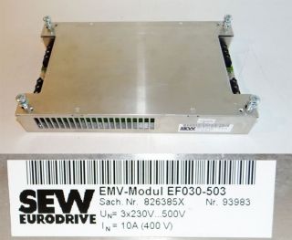 SEW Netzfilter EMV Modul EF030 503 EF030503