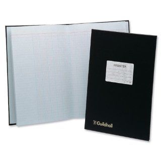 Guildhall Anwesenheitsbuch 24 Doppelseiten 298 x 203 mm schwarz