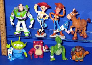 Toy Story  8 x Walt Disney Figuren Bullyland
