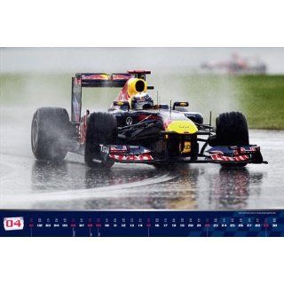 Kalender 2012 Sebastian Vettel Red Bull Racing Formel 1 Wandkalender