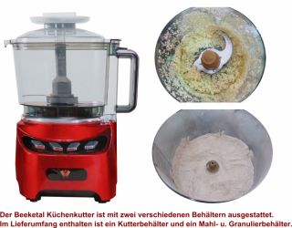 Beeketal Küchenkutter Kutter Getreidemühle Küchenmaschine BKK03