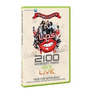 Lips Number One Hits   2100 Microsoft Points Card [UK Import] 
