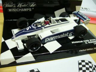 F1 Brabham Ford BT49 C Rebaque 1981 #6 PMA 1.43