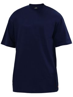 Shirt Extra Lang Dunkelblau Überlänge von Urban Classics MT   6XLT