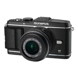 Olympus PEN E P3 Systemkamera 3 Zoll Kit schwarz inkl. 