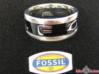 Fossil Edelstahl Ring JF83566 20mm / 63 UVP49,90